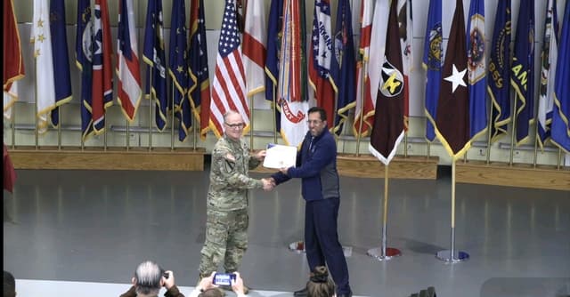 Rare Diseases Research Recognized by Brigadier General Anthony McQueen